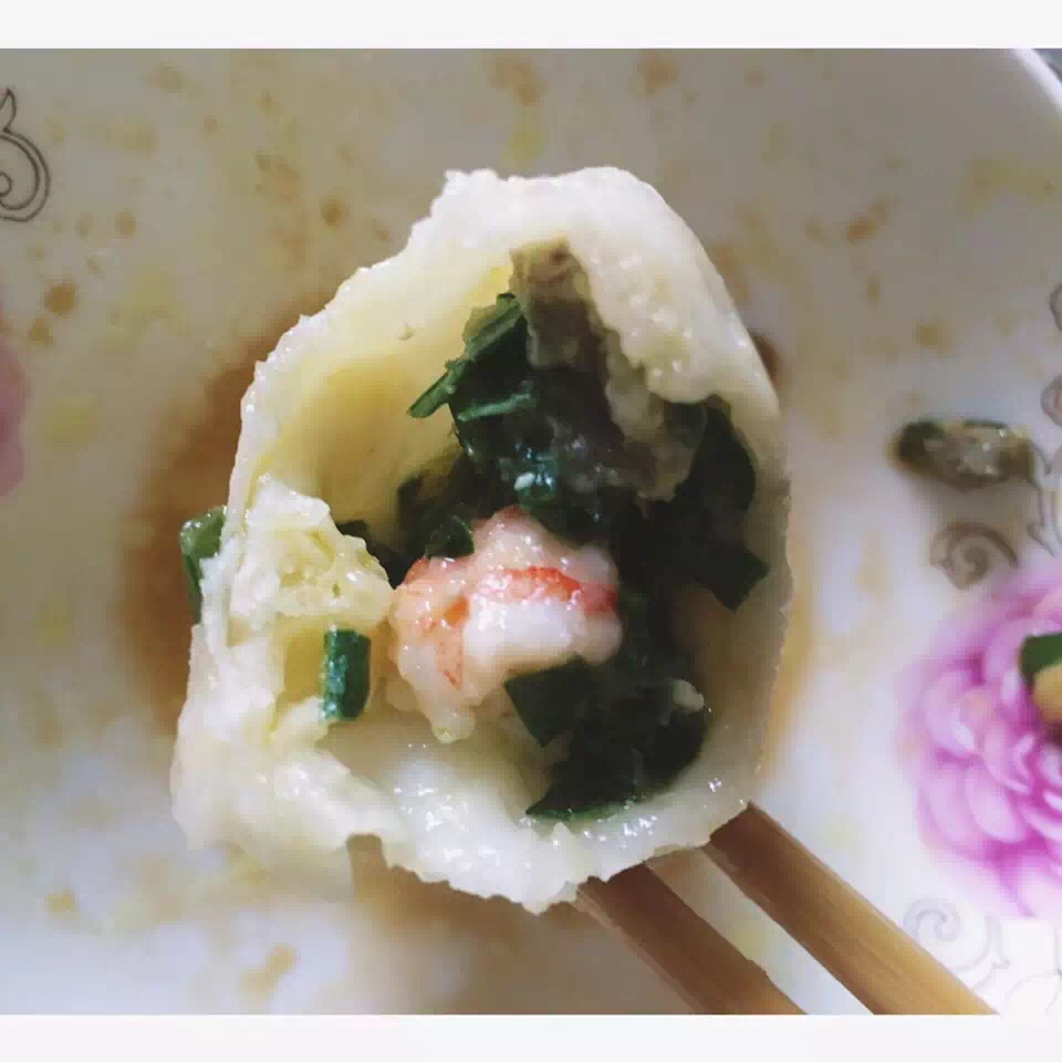 猪肉韭菜饺子