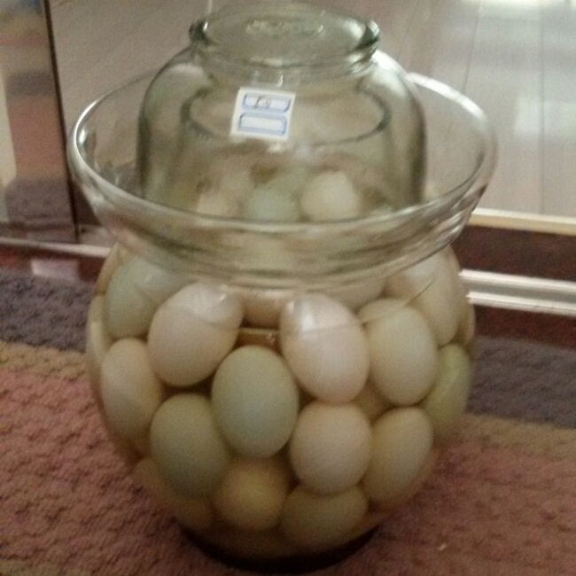 饱和盐水法-自腌咸鸭蛋