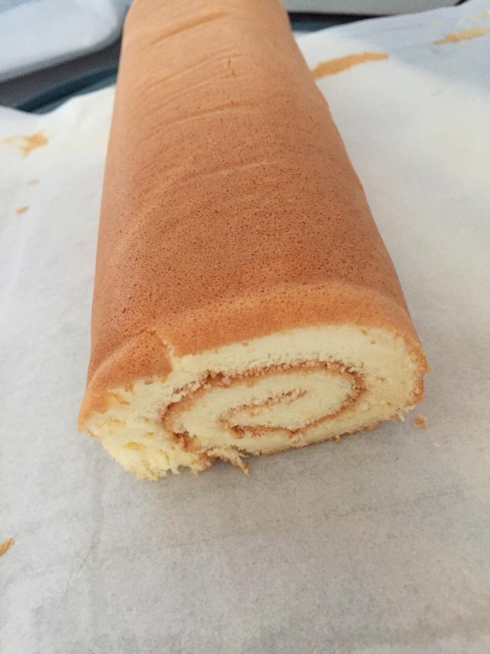 原味蛋糕卷(后蛋法)