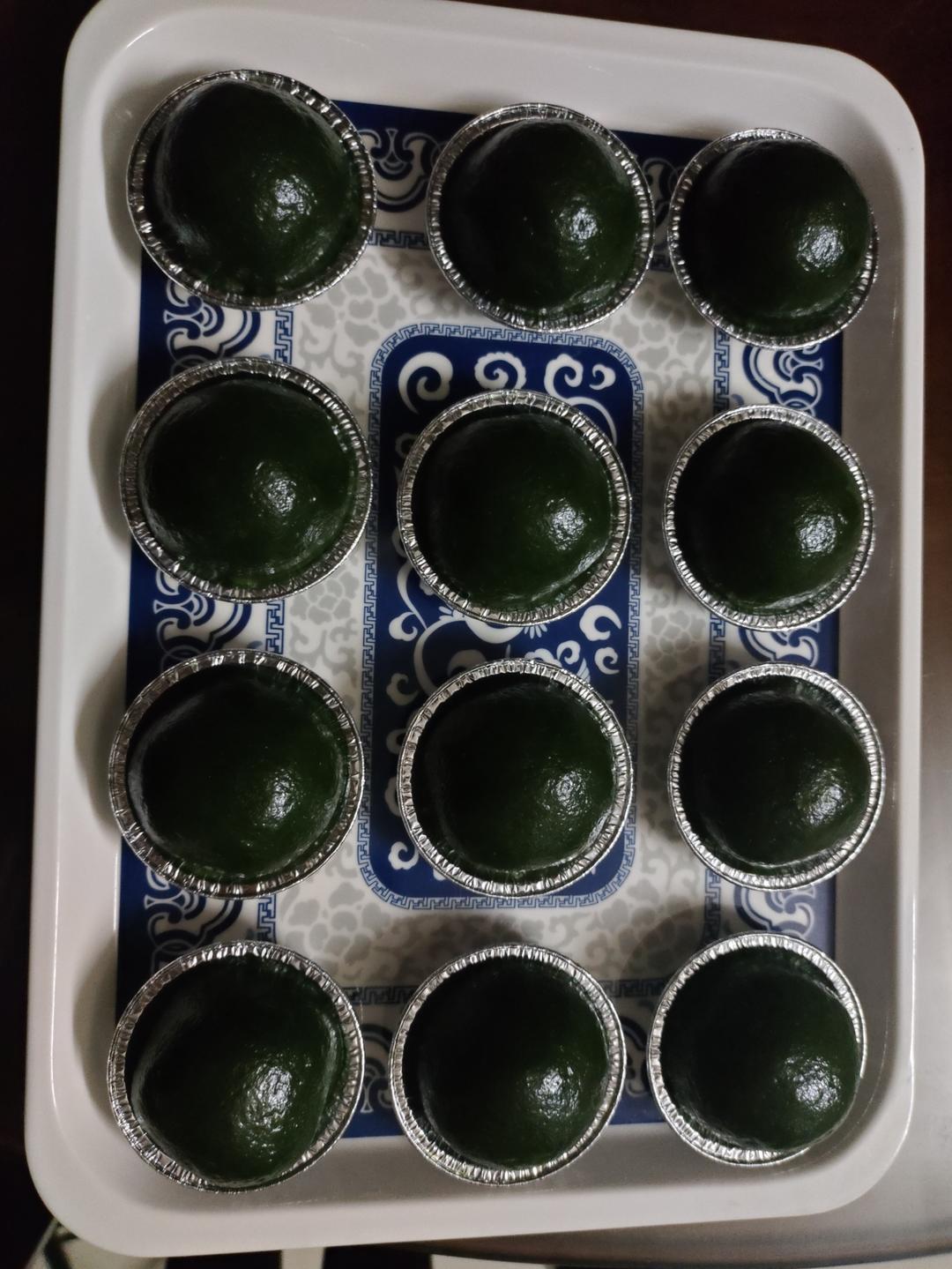 咸蛋黄肉松青团（艾糍）