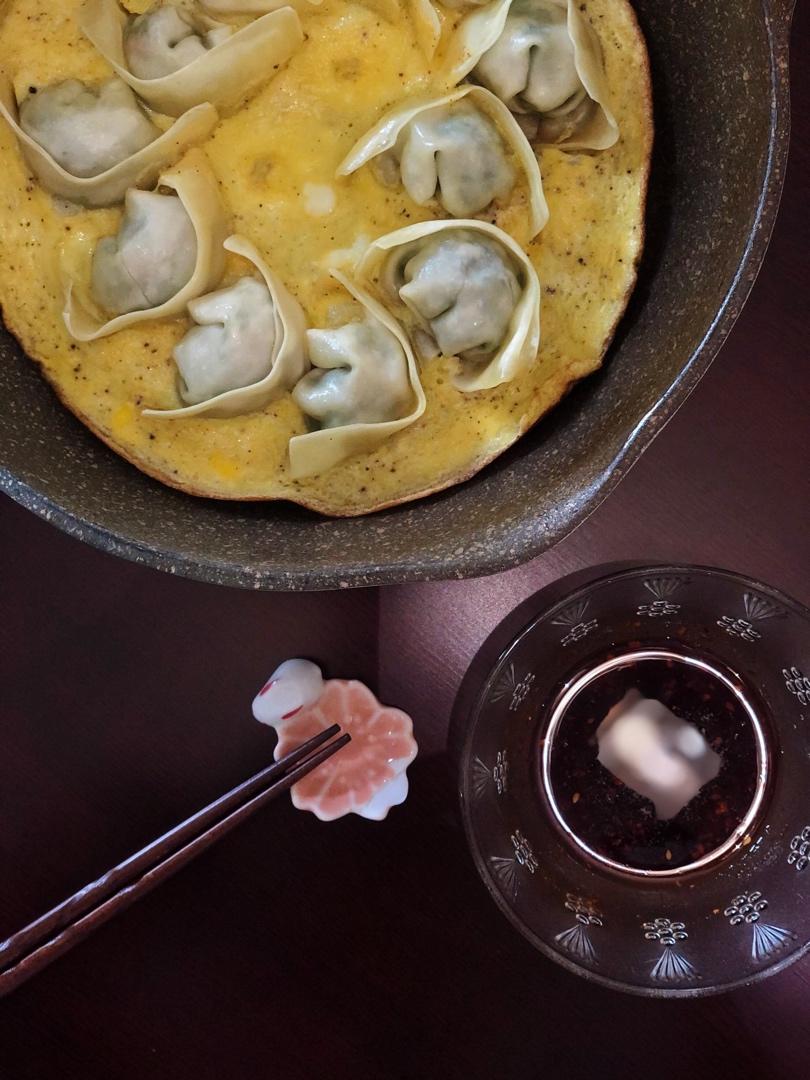 懒人快手抱蛋煎饺