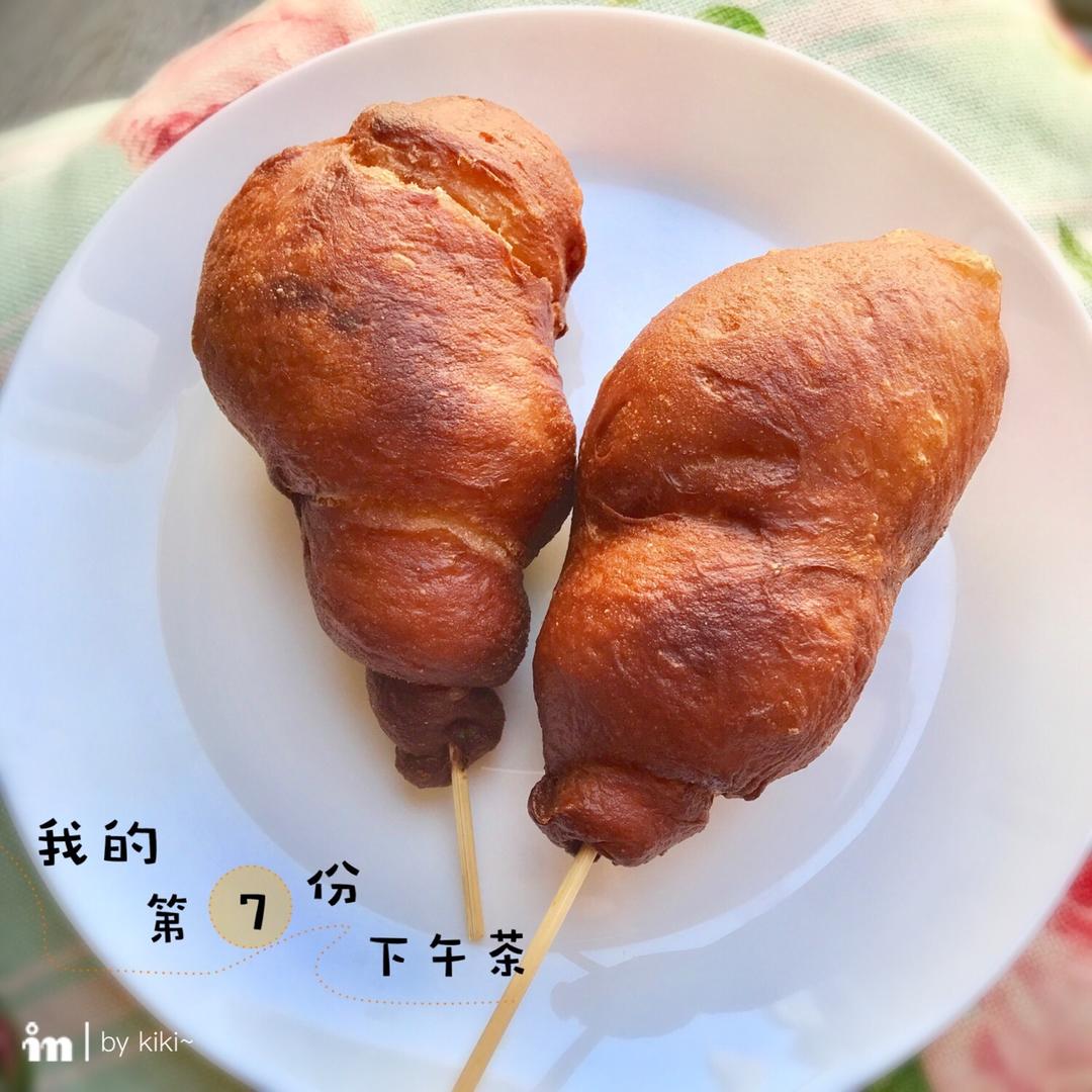 鸡腿面包