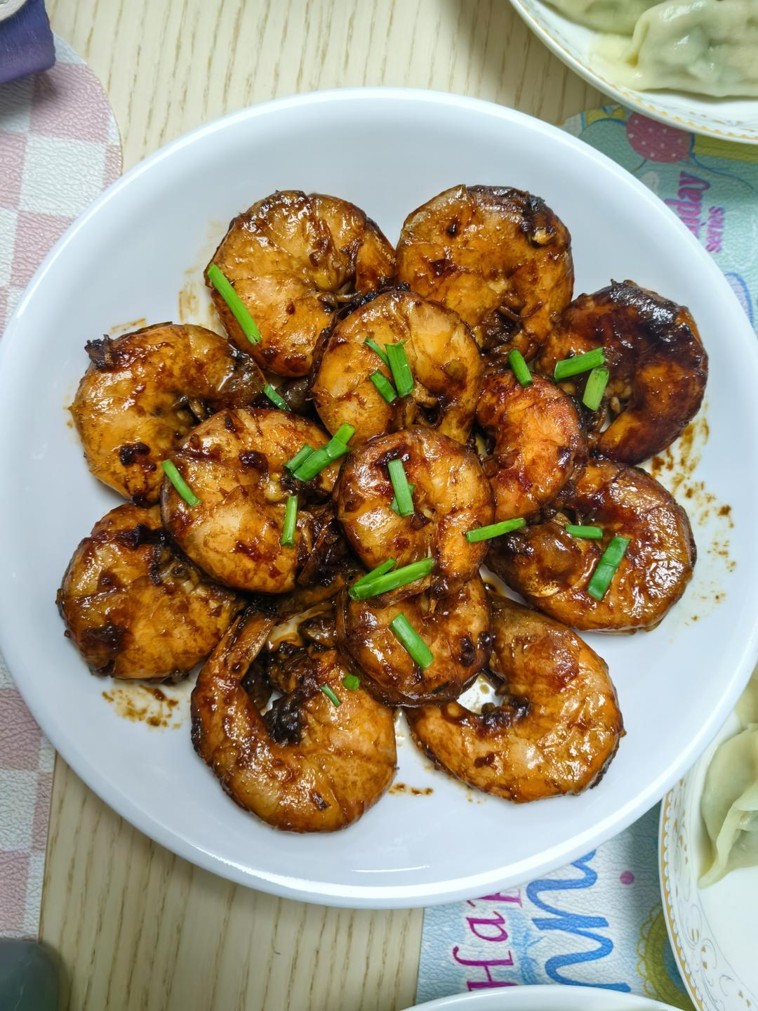 家庭版油焖大虾