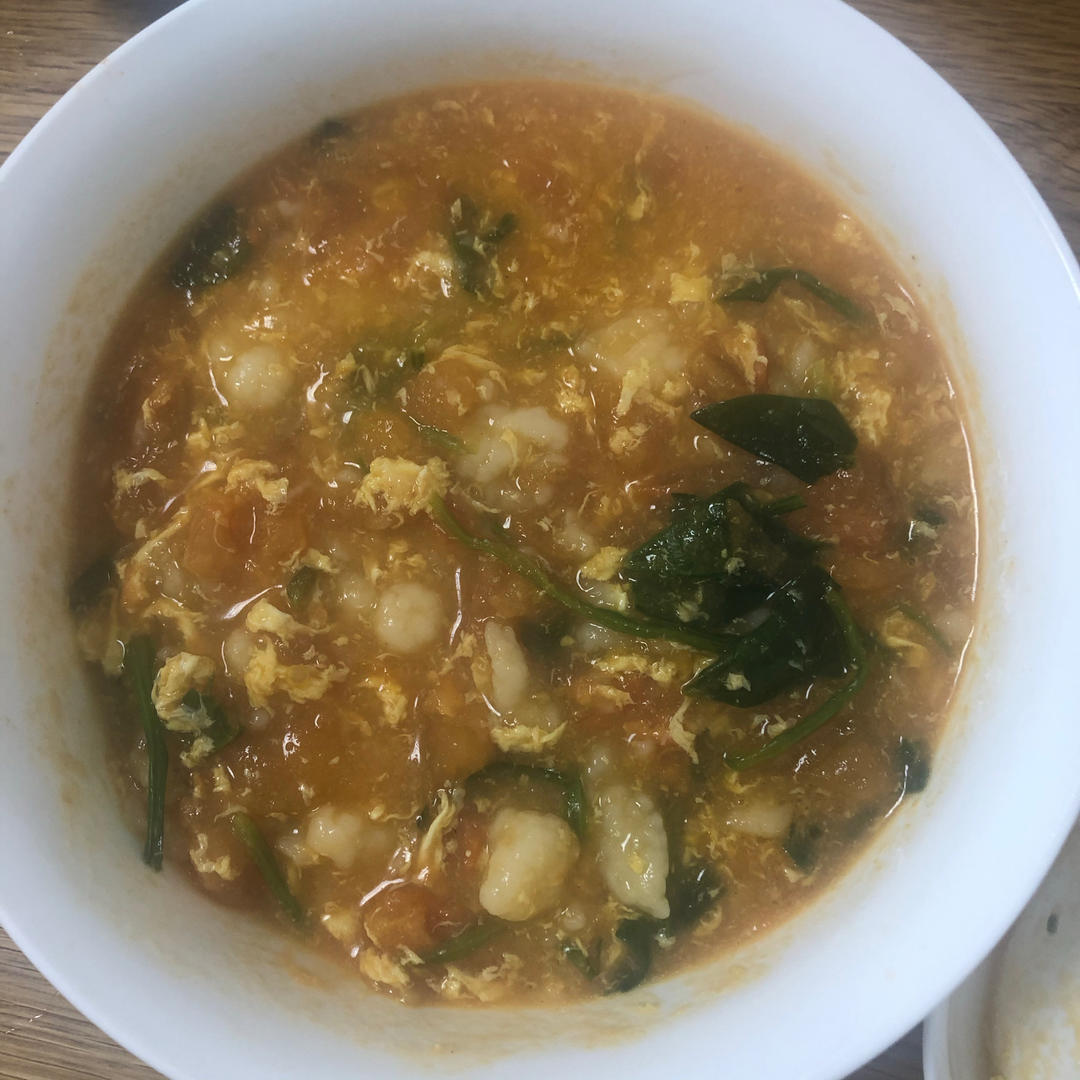 🍅疙瘩汤（附疙瘩不成坨方法）
