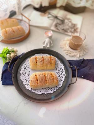 烤肠肉松海苔面包的做法 步骤8