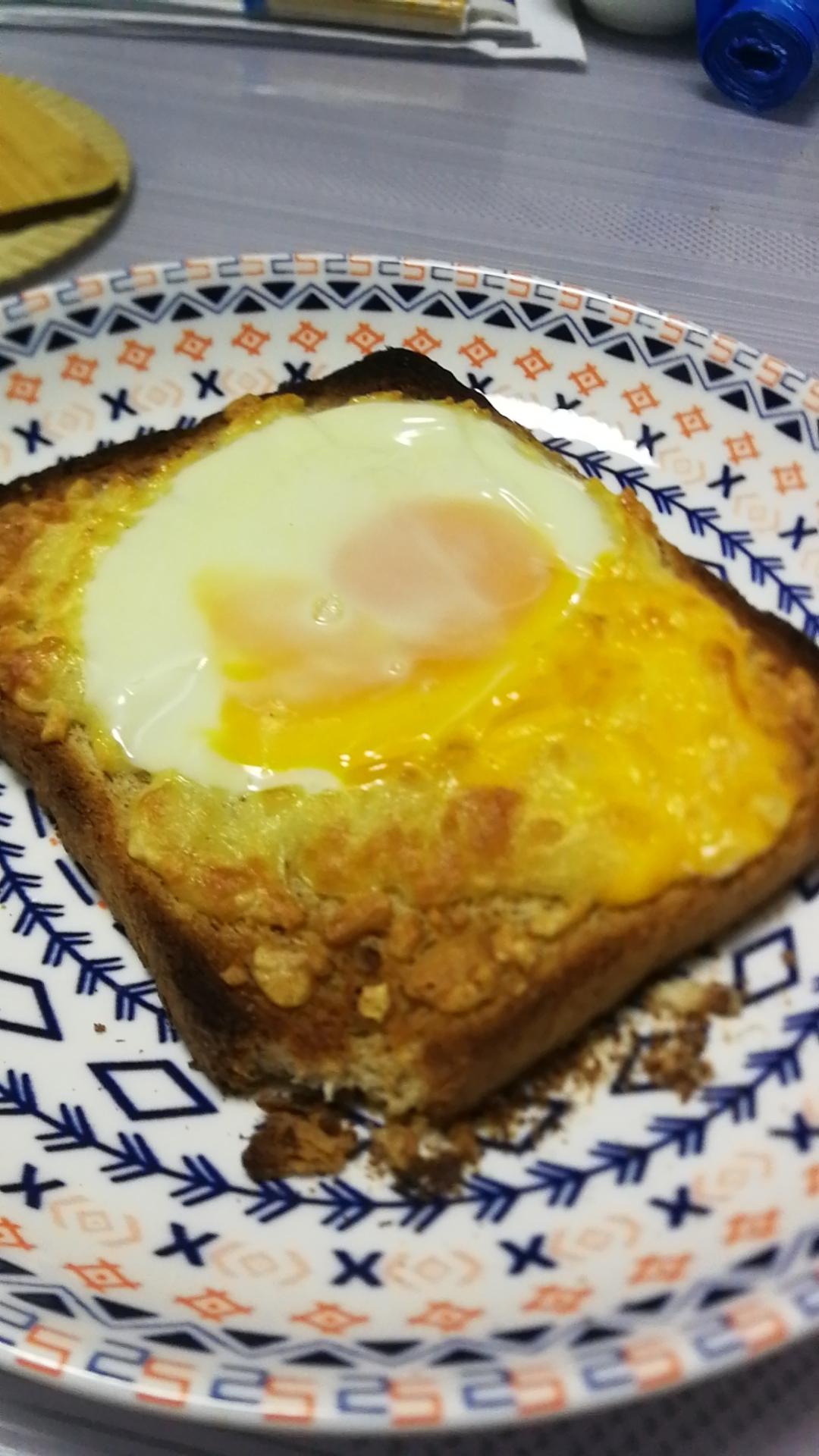 🍞🍳马苏里拉芝士蛋烤土司（完美周末早午餐2）