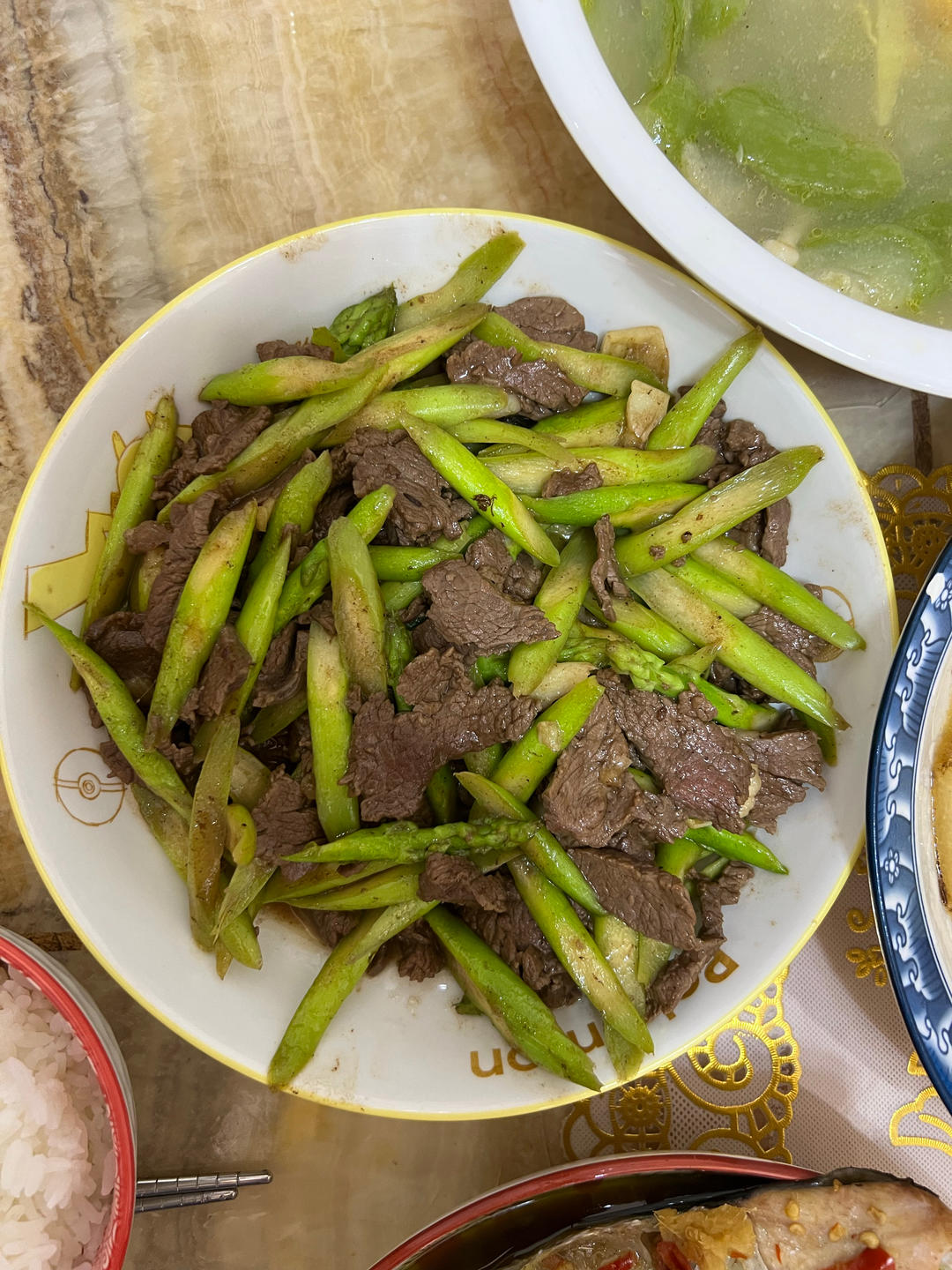 芦笋炒牛肉  👏👏极受欢迎👏👏