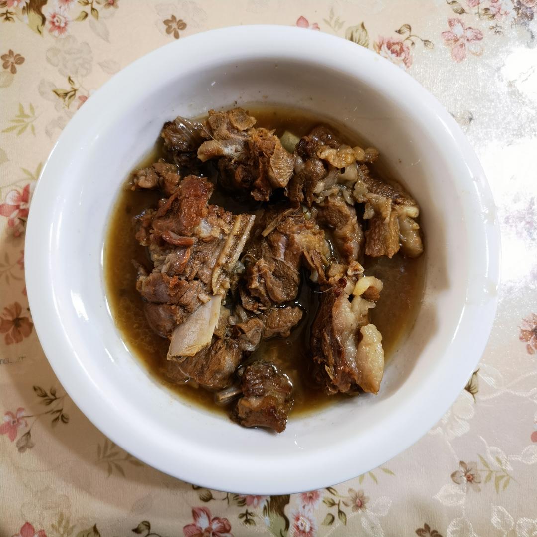 土豆炖排骨
