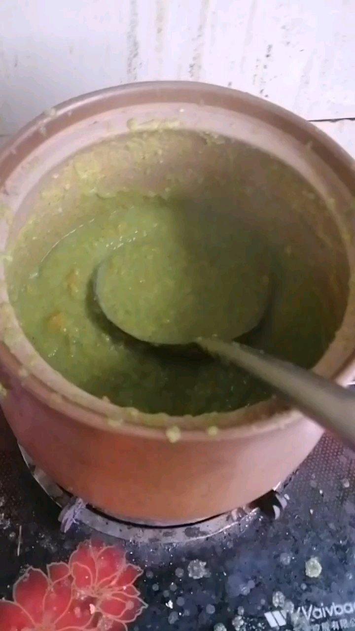 西兰花胡萝卜山药粥