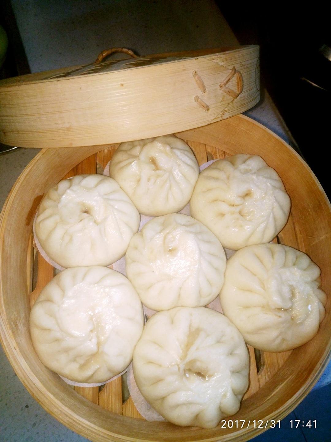 手工包子（肚脐包）