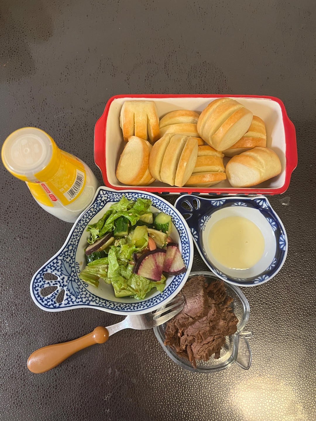 一块钱的馒头也能变花样，嘎嘣脆-蜂蜜黄油味
