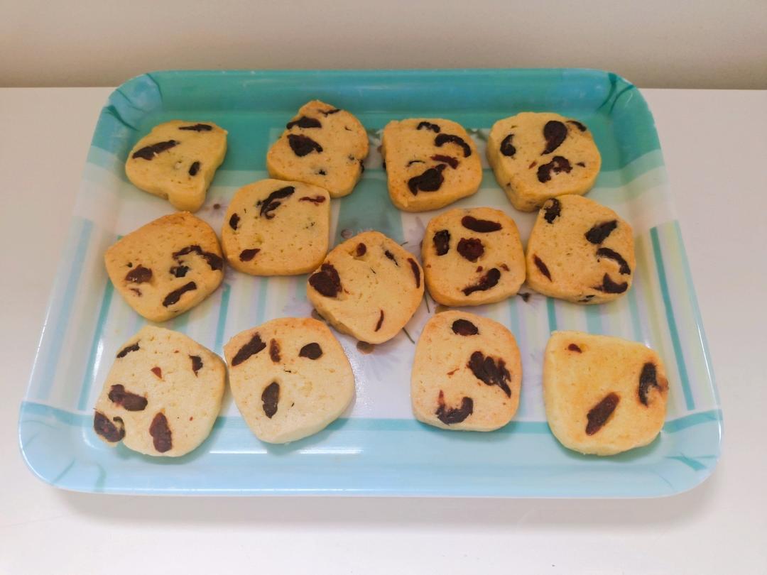 蔓越莓饼干（无需打发）