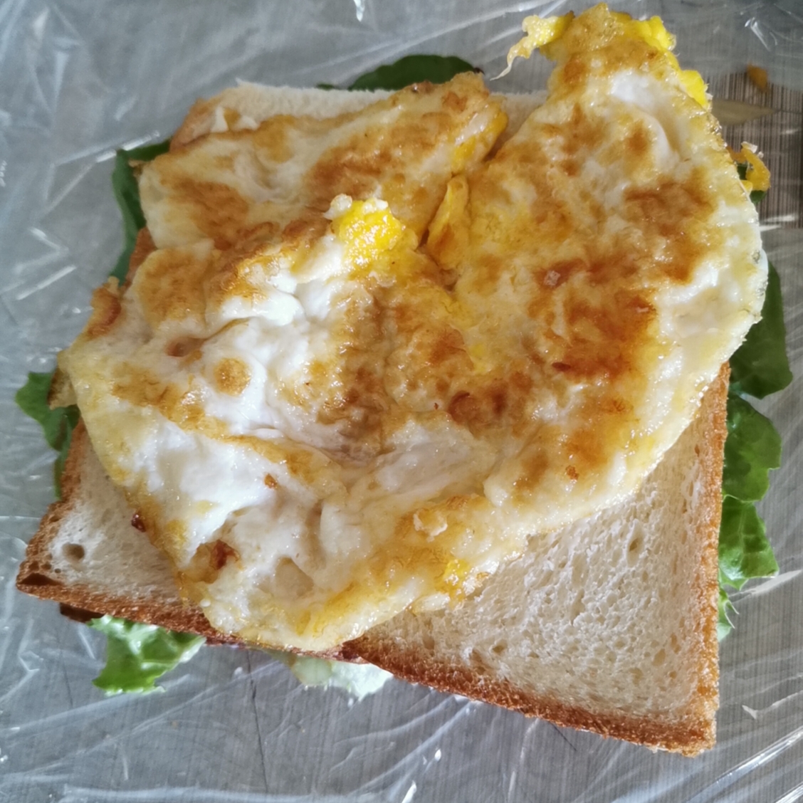 早餐三明治🥪在宿舍也能做（附包法）的做法 步骤11