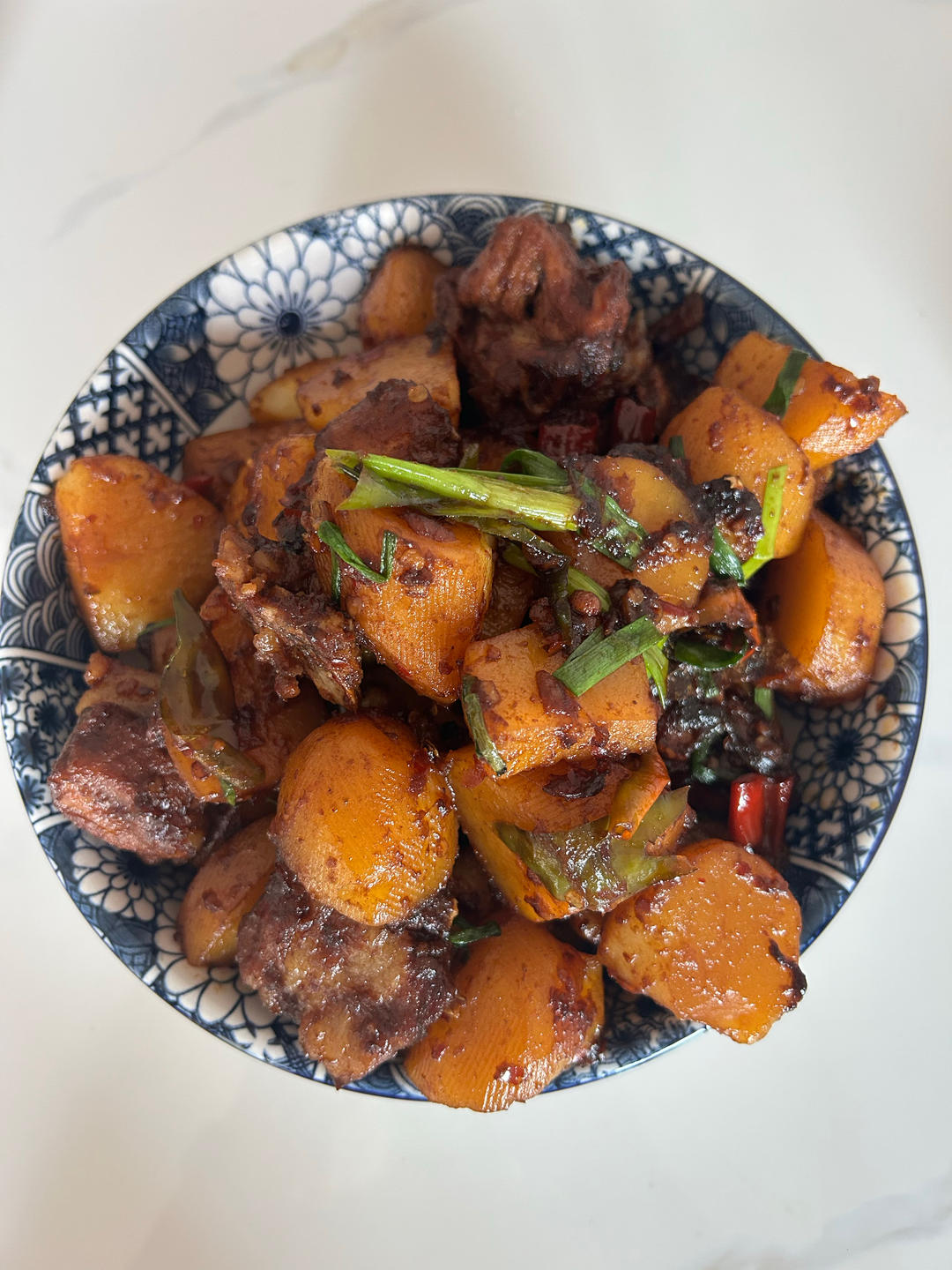 土豆炖排骨