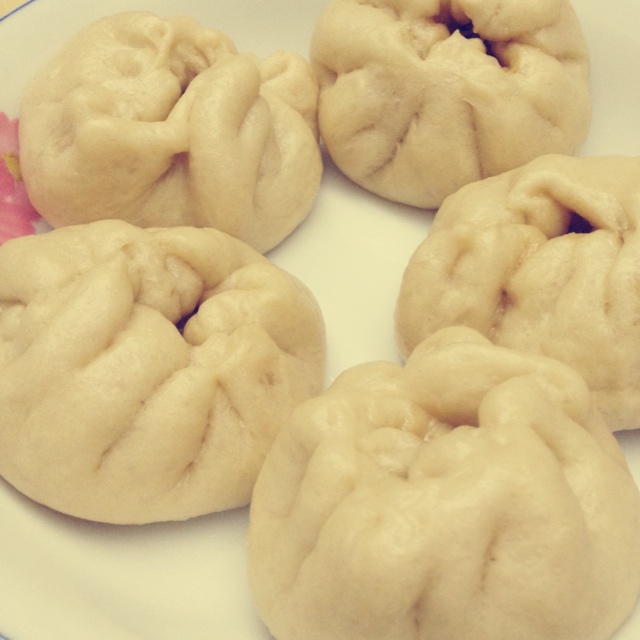 大葱肉馅包子