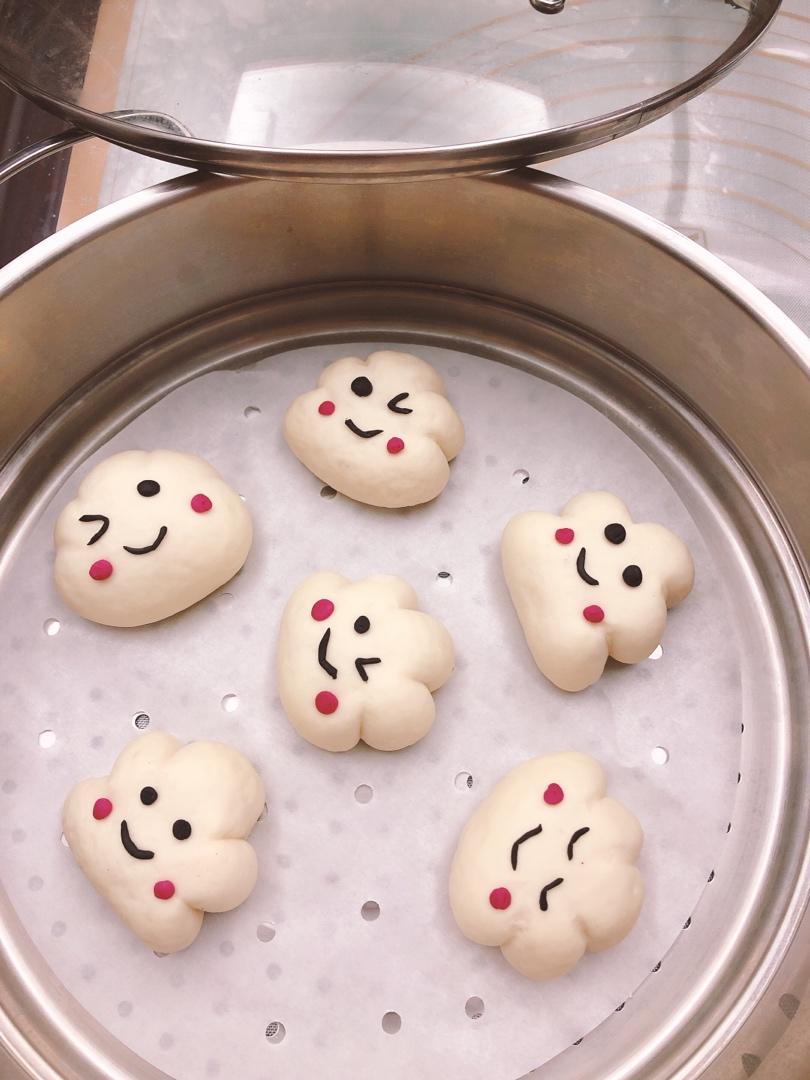 《Tinrry+》美姬老师教你做可爱云朵造型馒头