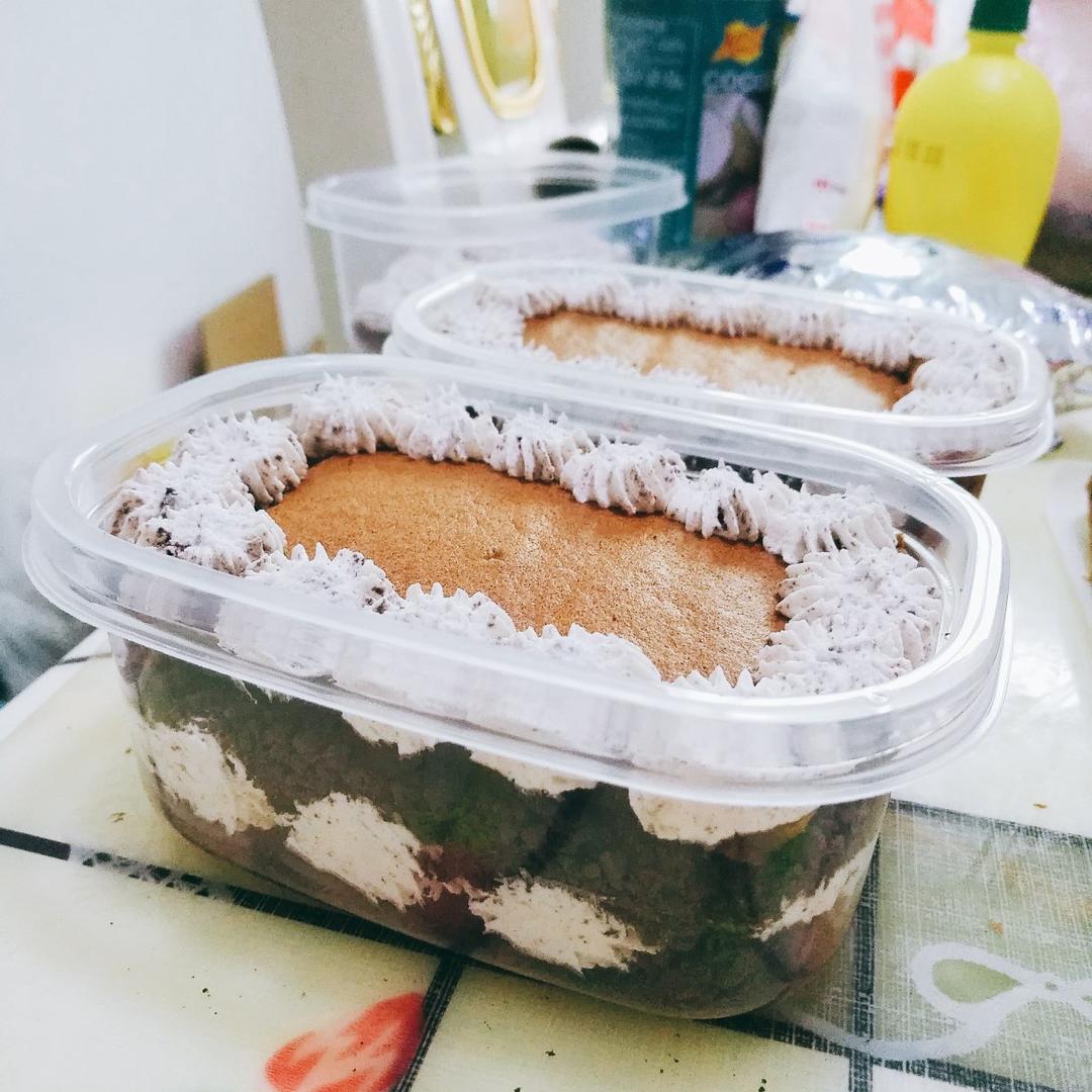低糖不腻的奥利奥咸奶油蛋糕盒子