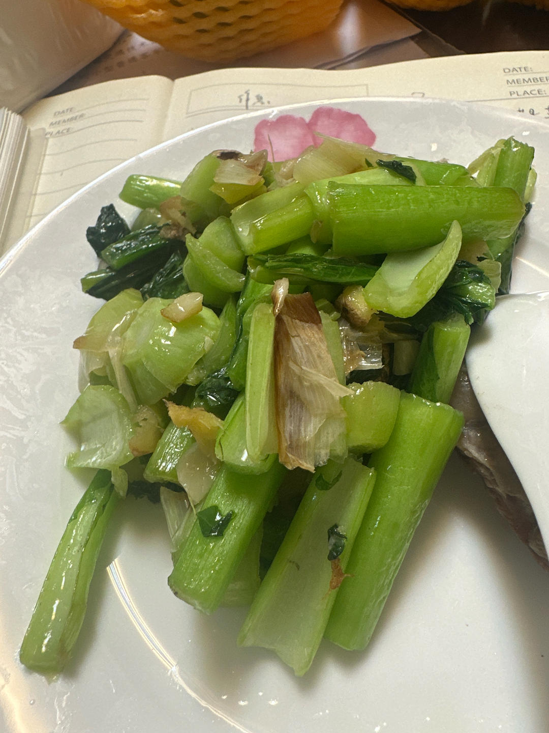 爸爸的厨房鱼香红油菜