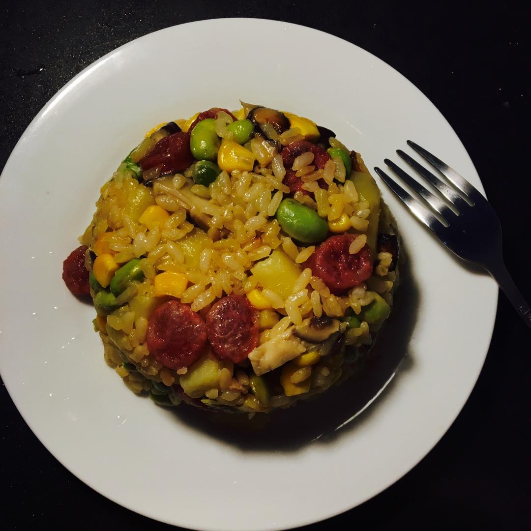 土豆焖饭（电饭锅版）