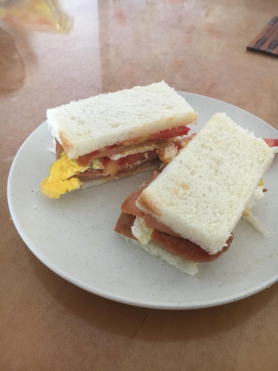 快手美味鸡蛋三明治
