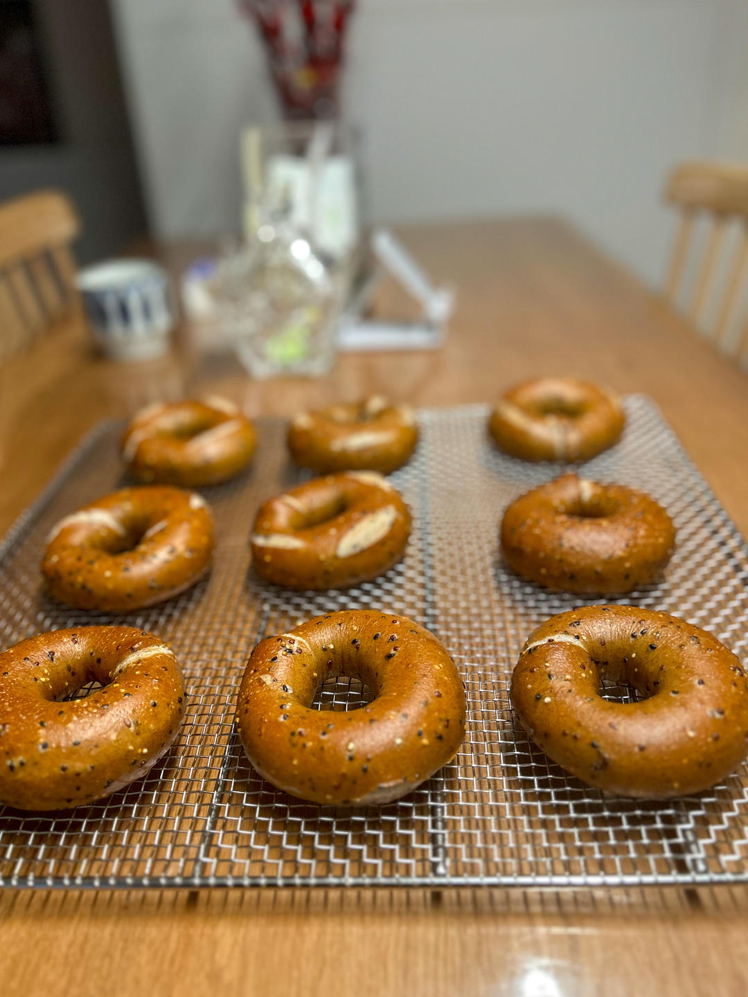 黑麦杂籽碱水贝果