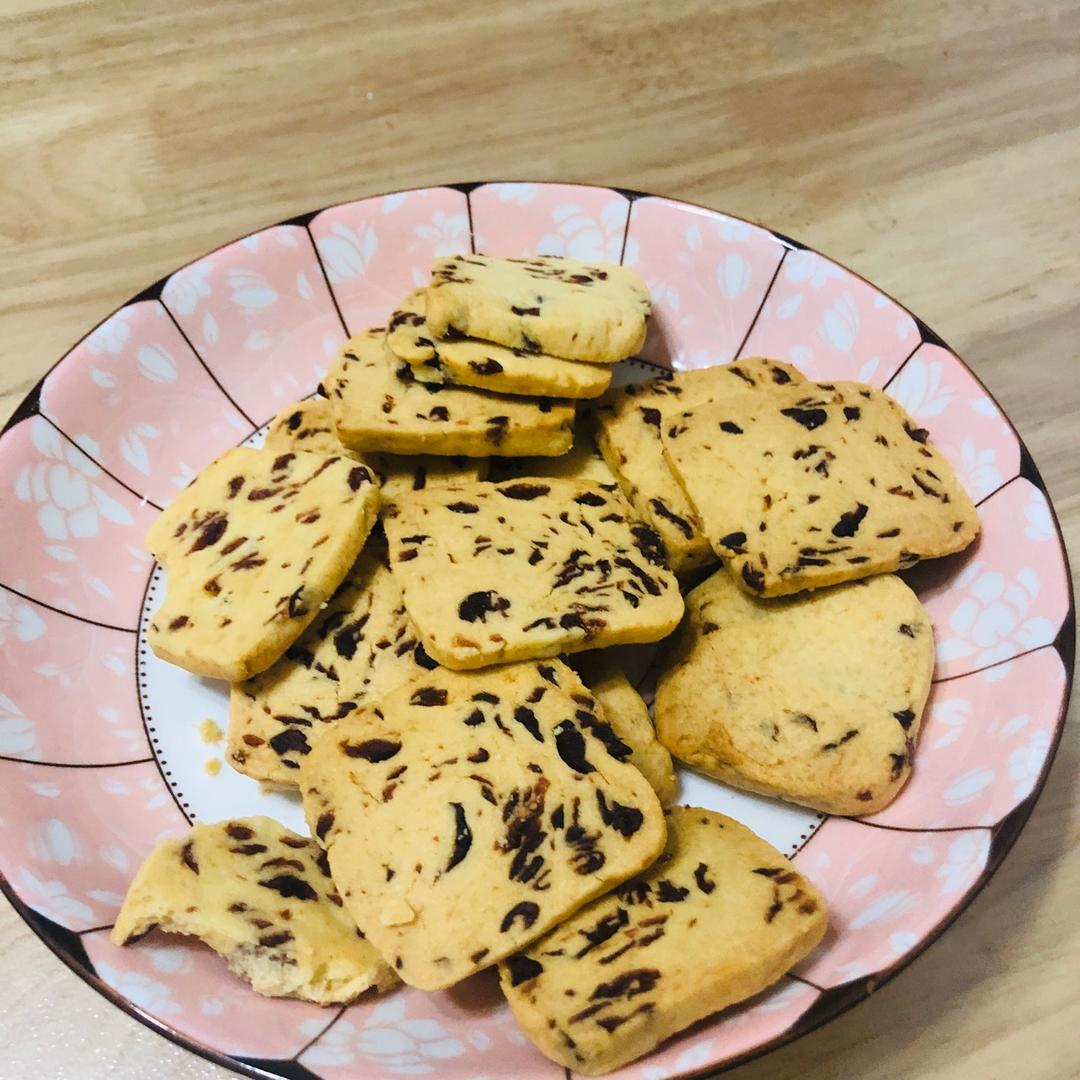 低糖少油版蔓越莓饼干