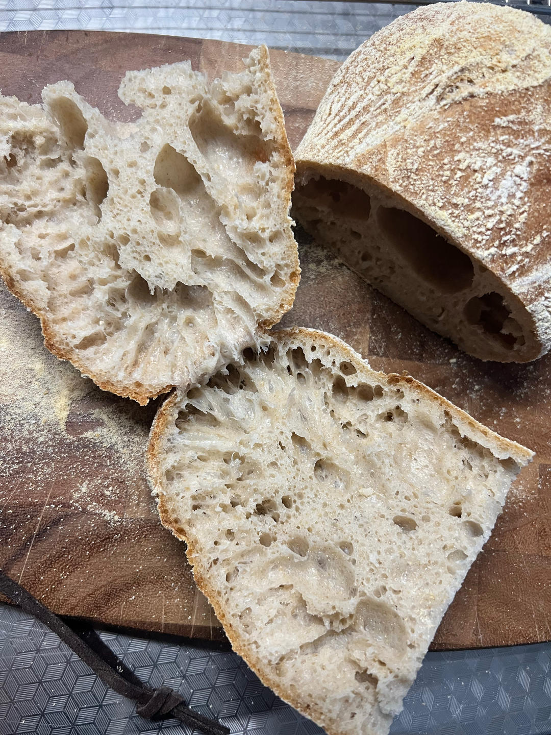 黑麦恰巴塔丨直接法·免酵种·新手友好