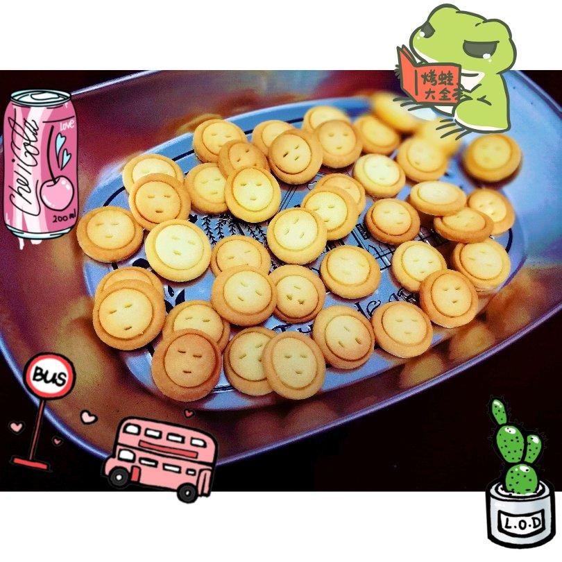 纽扣黄油饼干