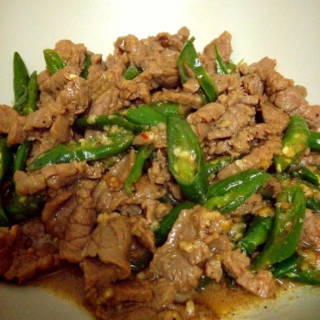 小炒牛肉