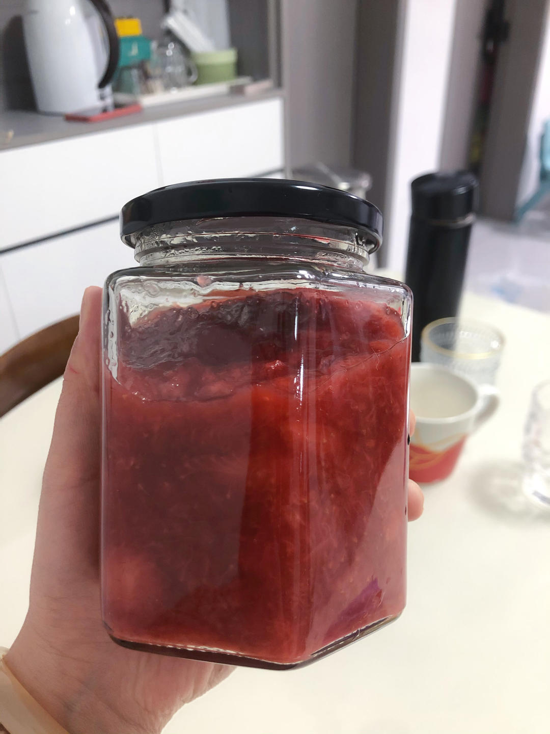 不加一滴水❗️自制无添加的草莓酱