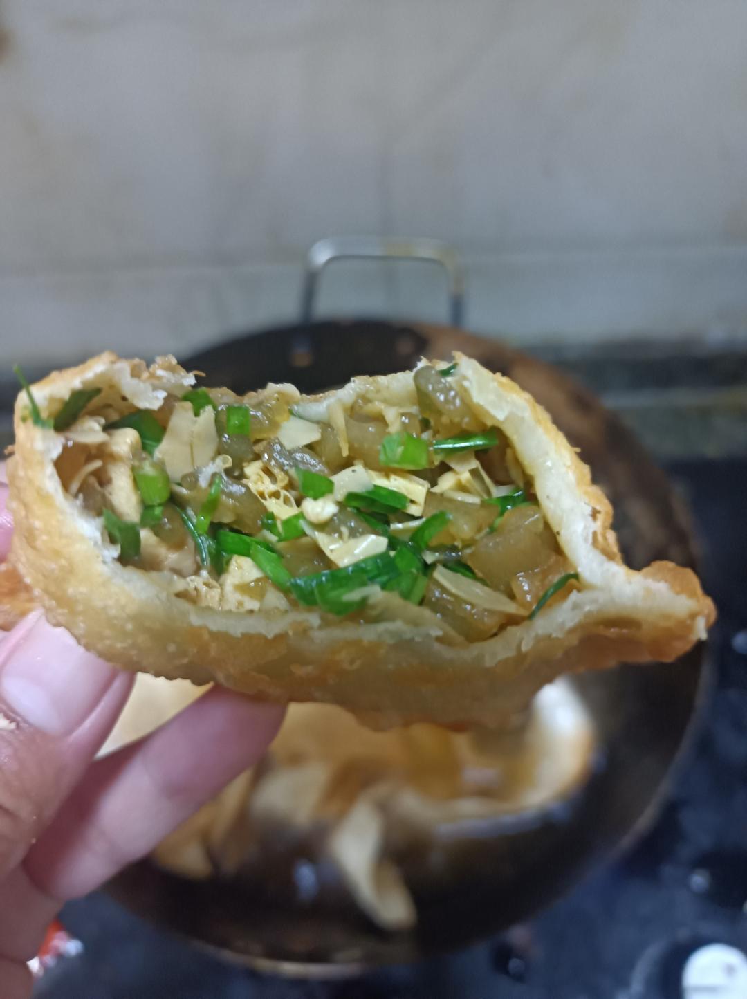 河南美食 炸菜角