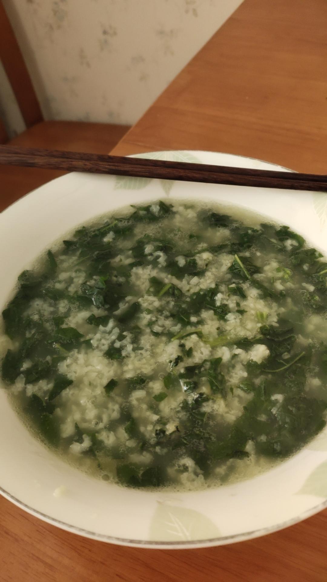 冬寒菜稀饭