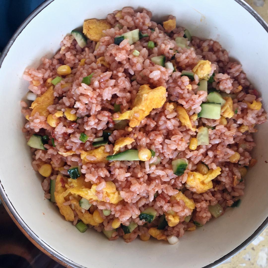腐乳蛋炒饭