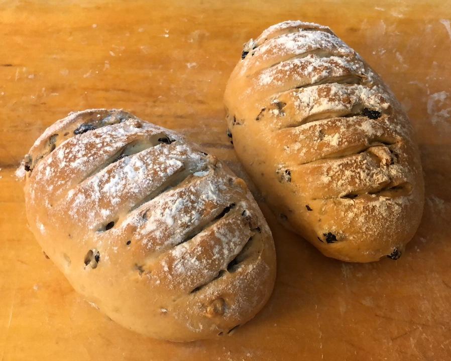 蔓越莓全麦黑糖面包