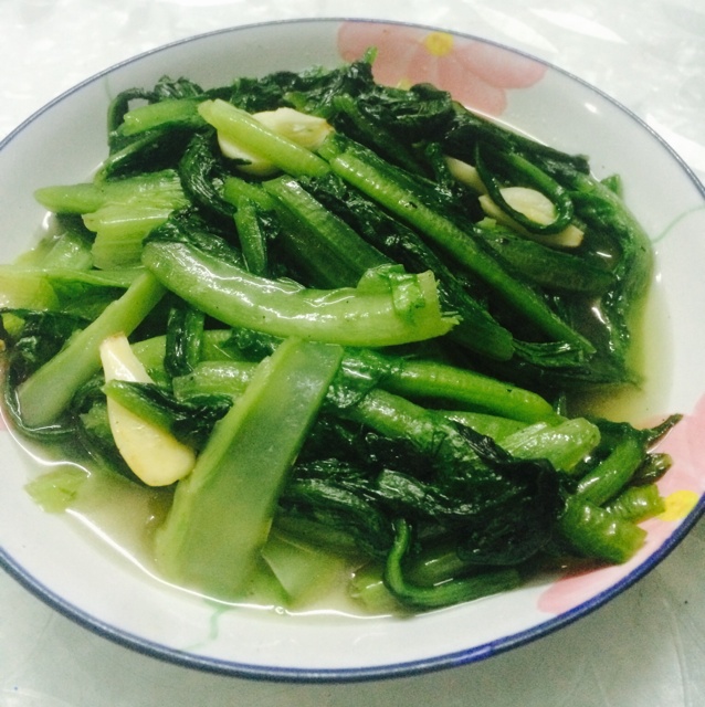 清炒油麦菜