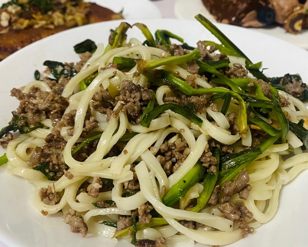 刺芹牛肉（拌面）