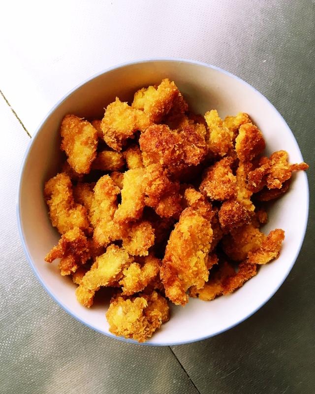 自制酥脆鸡米花