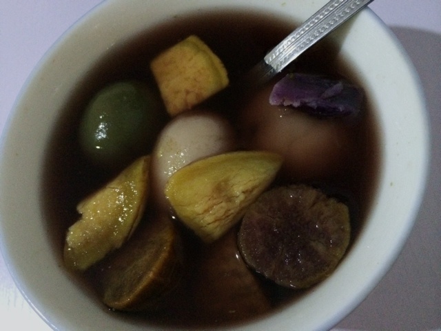 豆沙汤圆