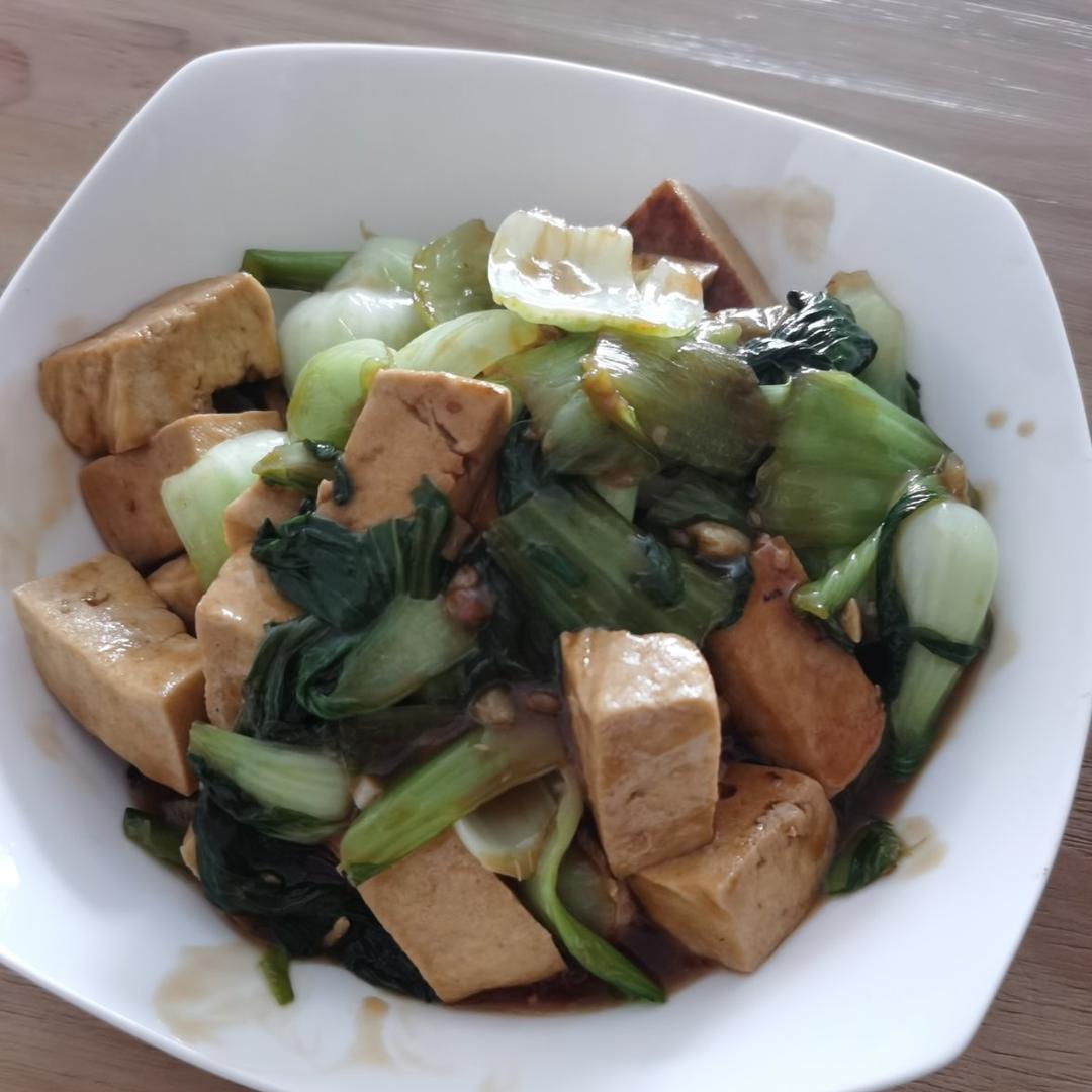 青菜炒豆腐