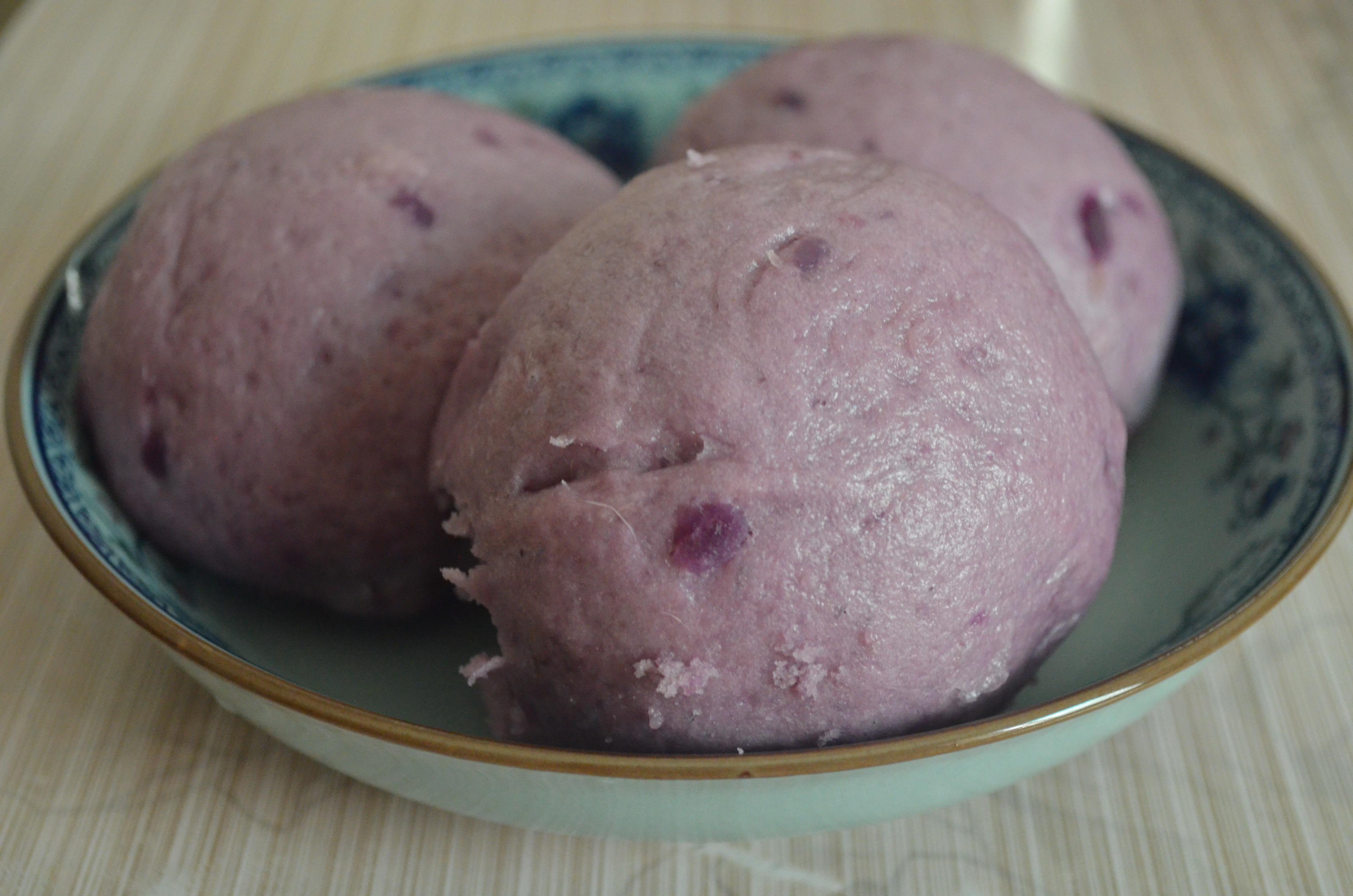 茉莉紫薯馍馍