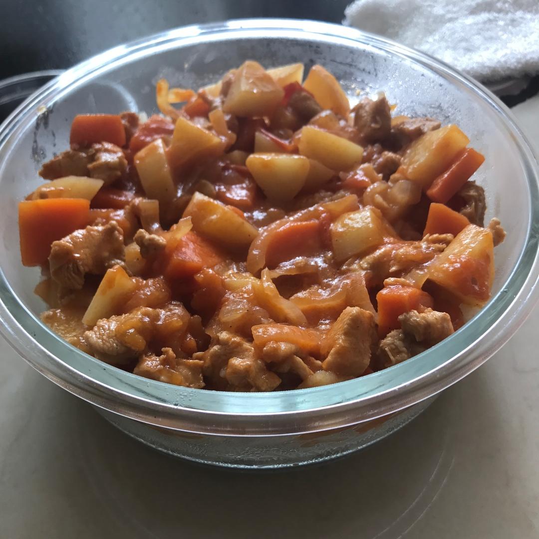 番茄鸡肉浓情焗饭【两人份】