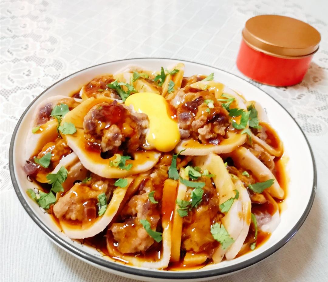 莲藕蒸肉-绝对是家宴的首选作品！