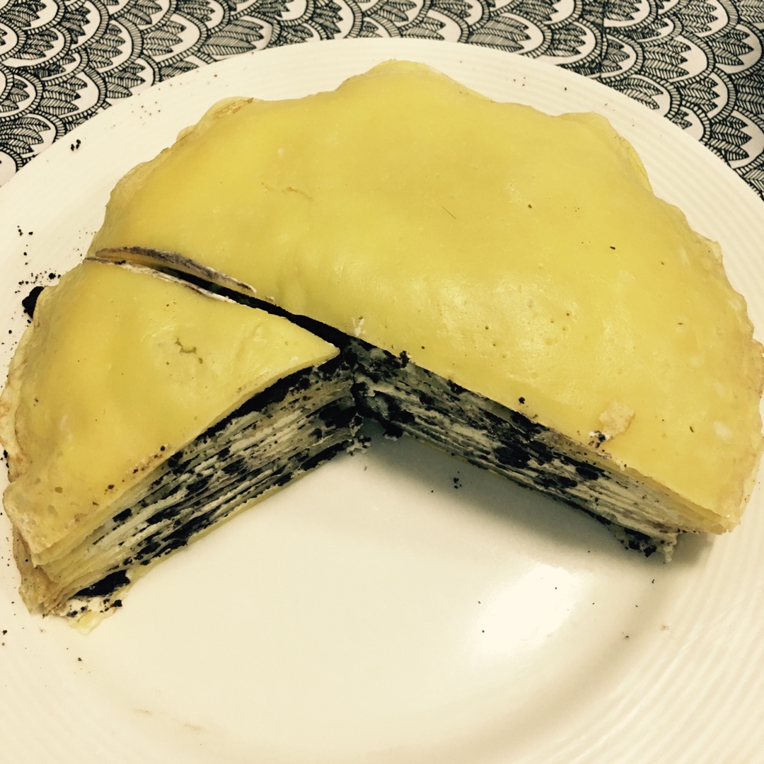 奥利奥奶油千层蛋糕-Oreo Mille Crepe