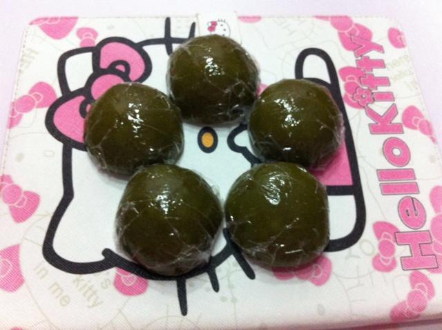 抹茶青团