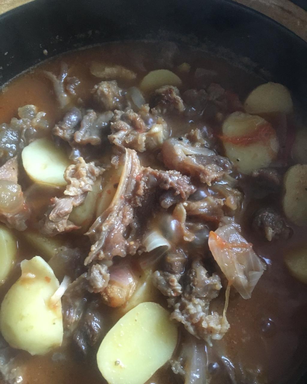 土豆炖牛肉