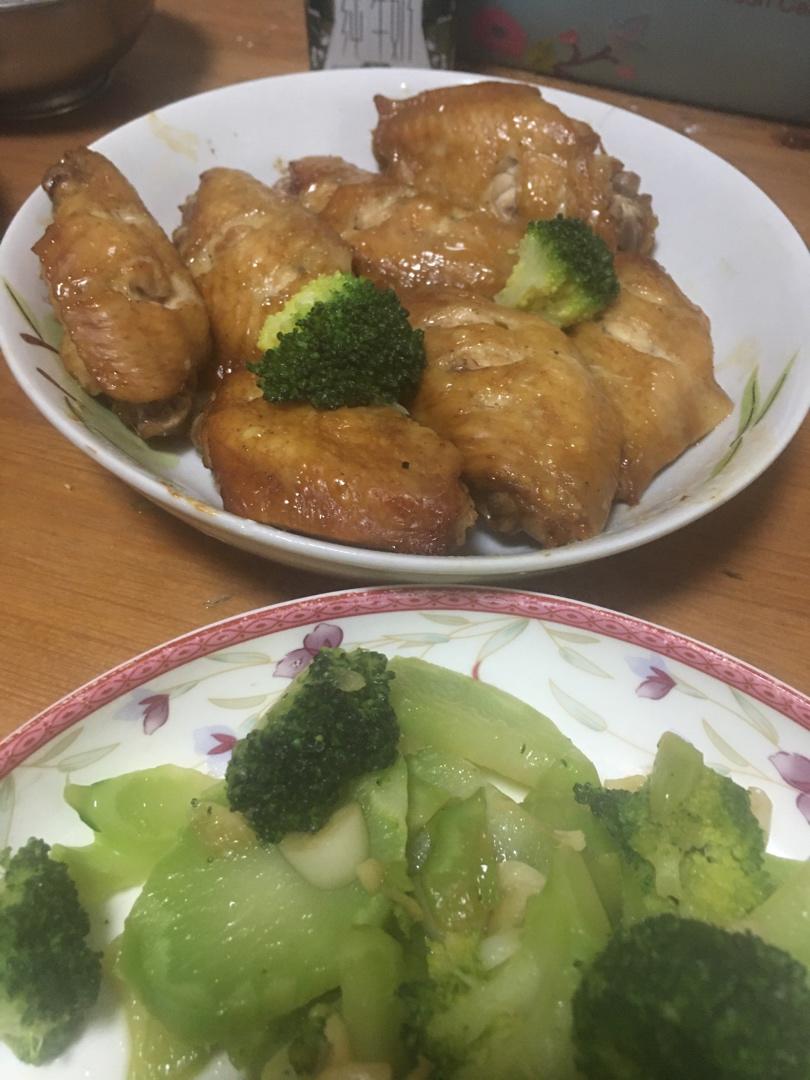 烤鸡翅（自制腌料）