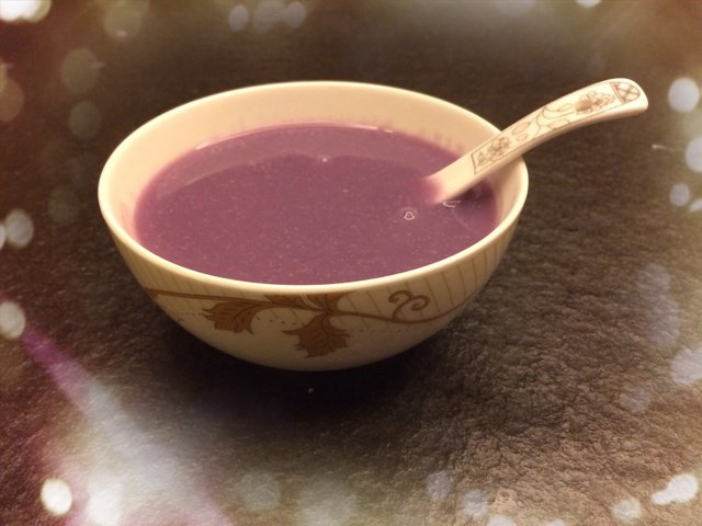 紫薯山药豆浆