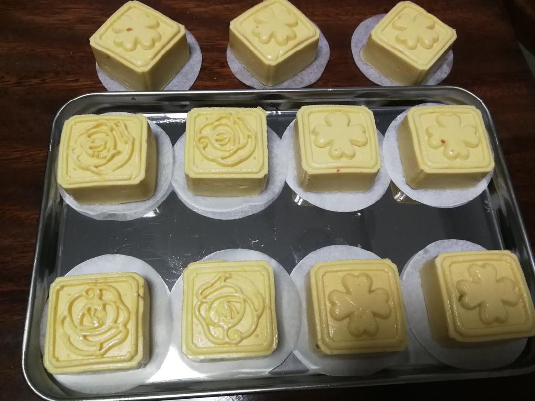 蒸南瓜饼(花生芝麻馅)