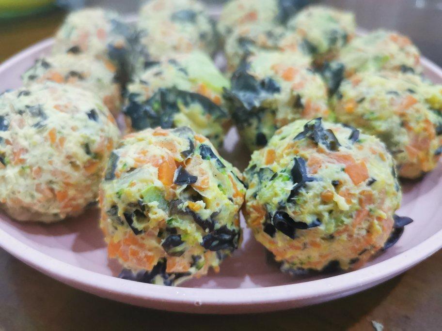 健身必备鸡胸肉丸子三种口味【鸡胸肉料理】