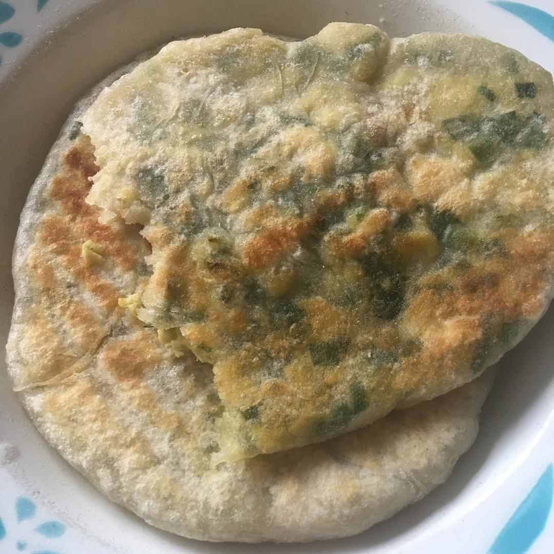 韭菜鸡蛋馅饼
